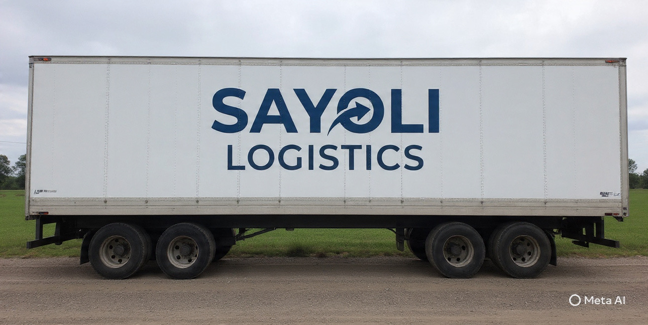 Caja de transporte Sayoli Logistics